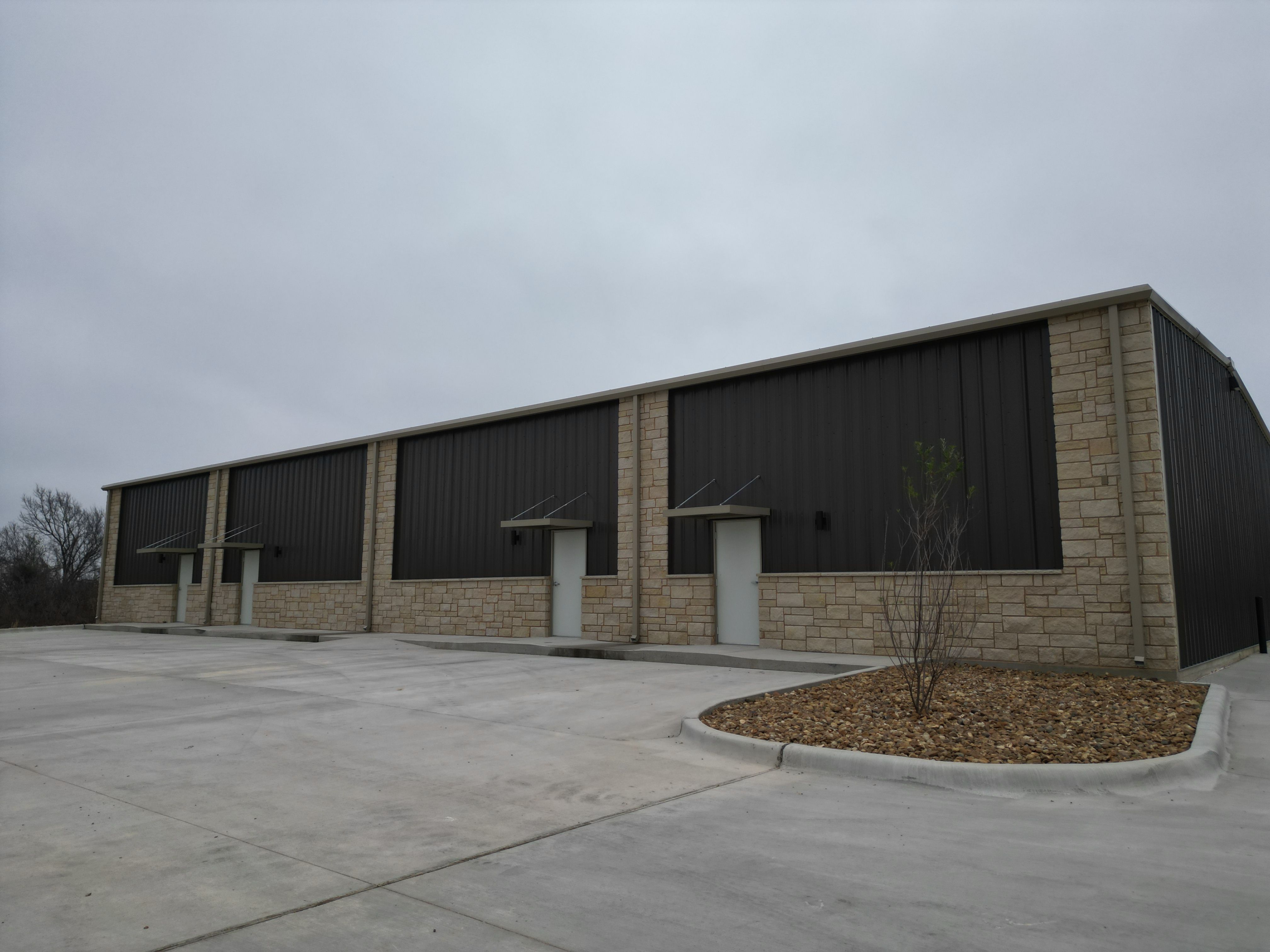51x110 metal building bryan tx commercial multi unit exterior